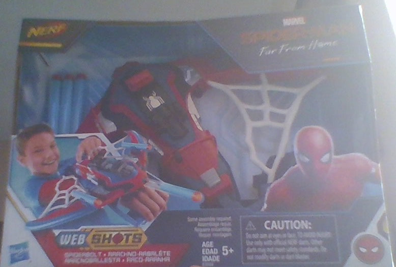 Nerf Marvel Spider-Man Far From Home Web Shots blaster