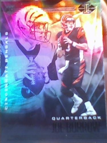 joe burrow illusions 2020 rc base panini no.5