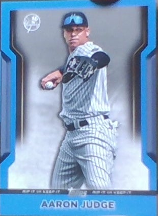 2021 AARON JUDGE Topps Rip UNRIPPED RIP CARD 1/10 NY YANKEES