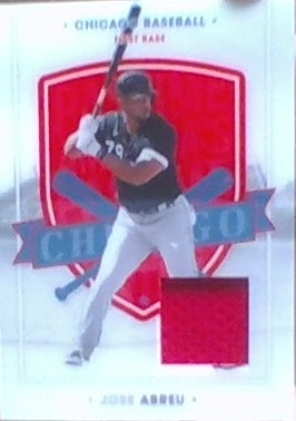 2021 Jose Abreu Panini Chronicles America?s Pastime Jersey Baseball Card #72