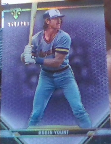 2021 Topps Triple Threads Robin Yount 251/299 Amethyst Parallel #35