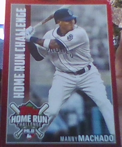 2019 Topps Home Run Challenge # HRC8 Manny Machado