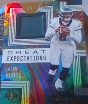 2020 Panini Illusions Jalen Hurts Great Expectations Philadelphia Eagles GE7