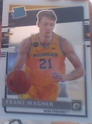 2021 Panini Chronicles Franz Wagner Rated Rookie Optic Silver Prizm