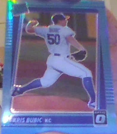 Kris Bubic 2021 Optic Rated Rookie RC #71 Kansas City Royals blue/50