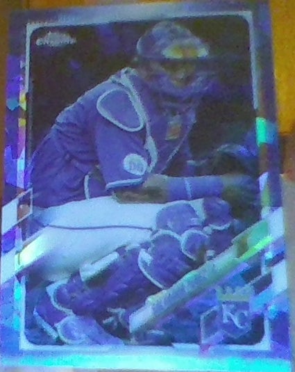 2021 Topps Chrome SAPPHIRE EDITION REFRACTOR Salvador Perez #211 KC Royals