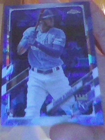 2021 Topps Chrome Sapphire Edition Edward Olivares #32 Rookie RC