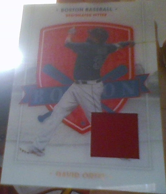 2021 Panini Chronicles America's Pastime DAVID ORTIZ Jersey Relic #93 - Red Sox