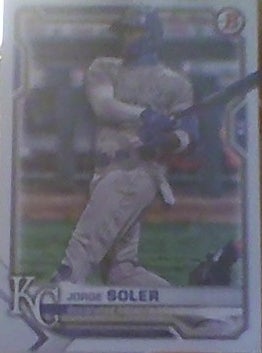 Jorge Soler 2021 Topps Bowman #54 Base - Atlanta Braves World Series MVP