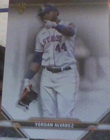 2021 Topps Triple Threads Yordan Alvarez Astros