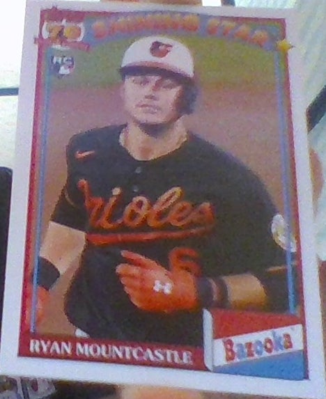 2021 Topps Archives Bazooka Shining Stars Ryan Mountcastle #91BZ-1 ROOKIE