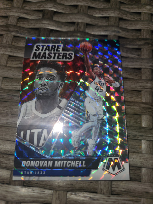 Panini Mosaic Prizm Stare Master Donovan Mitchell #16