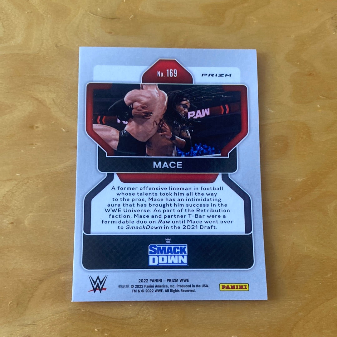 Panini Prizm WWE Smackdown Mace #169