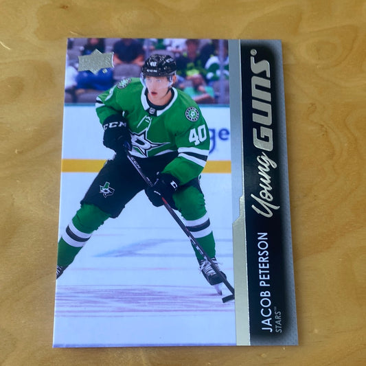 Upper Deck Young Guns Jacob Peterson #492