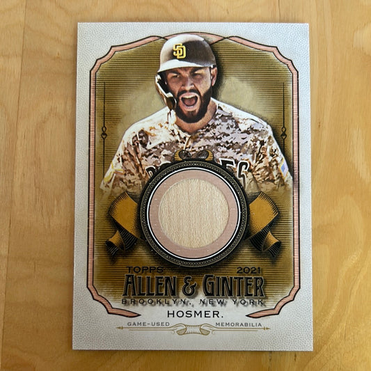 Topps Allen & Ginter Relic Patch Eric Hosmer #AGA-EHO