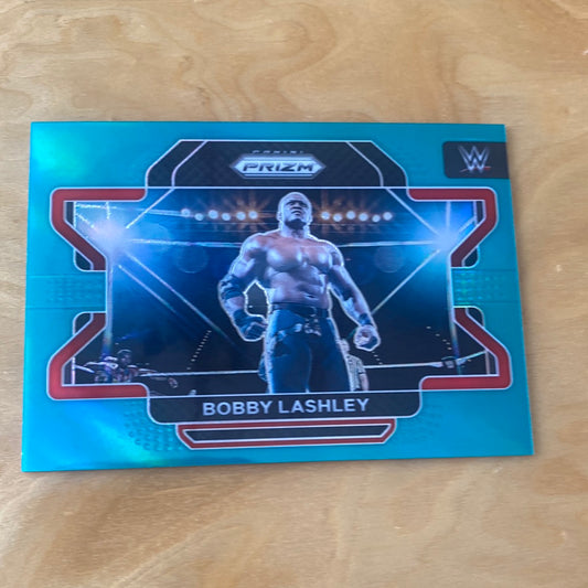 Panini Prizm WWE Raw Green Parallel Bobby Lashley #29 34/49