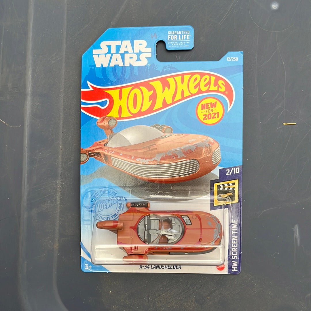 HotWheels StarWars HW Screen Time X-34 LandSpeeder