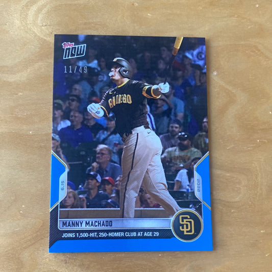 Topps Now Manny Machado #355 11/49
