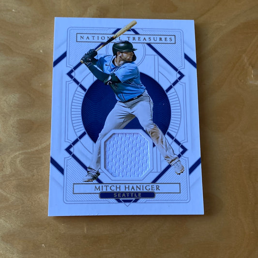 Panini National Treasures Jersey Patch Mitch Haniger #39
