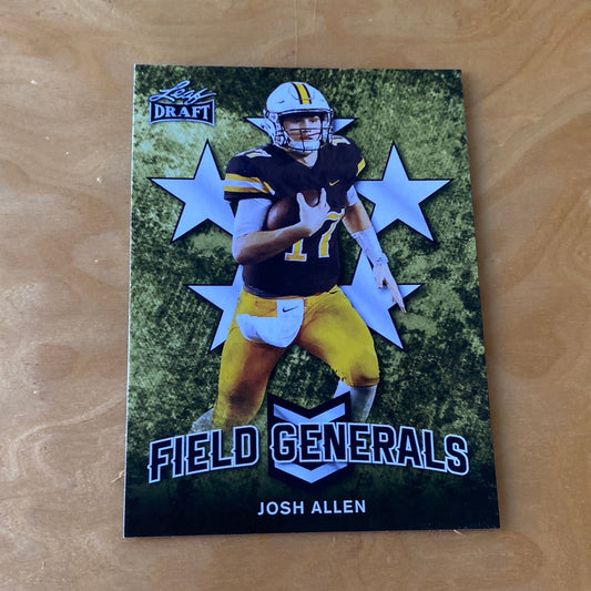 Leaf Draft Field Generals Josh Allen #FG-03