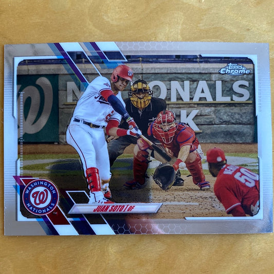 Topps Chrome Silver Juan Soto / OF #150