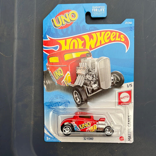 HotWheels Uno Mattel Games €˜32 Ford