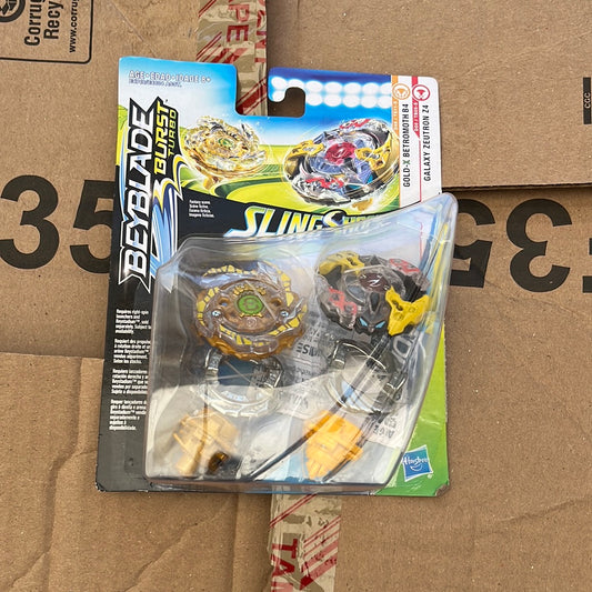 Beyblade Burst Turbo SlingShock Gold X Betromothe B4 - Galaxy Zeutron Z4