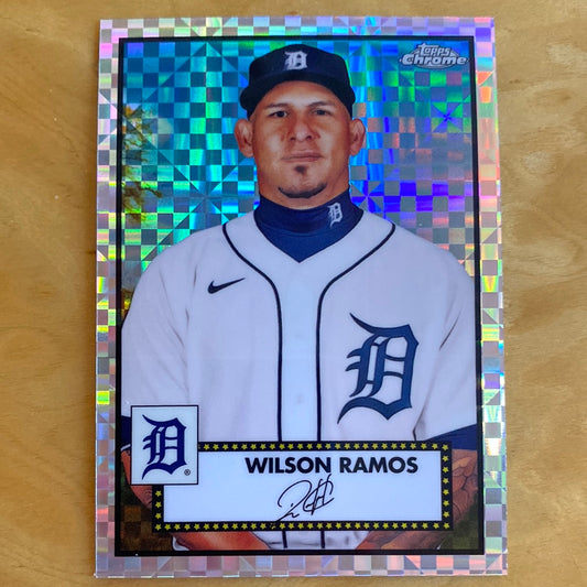 2021 Topps Chrome Xfractor Wilson Ramos #270