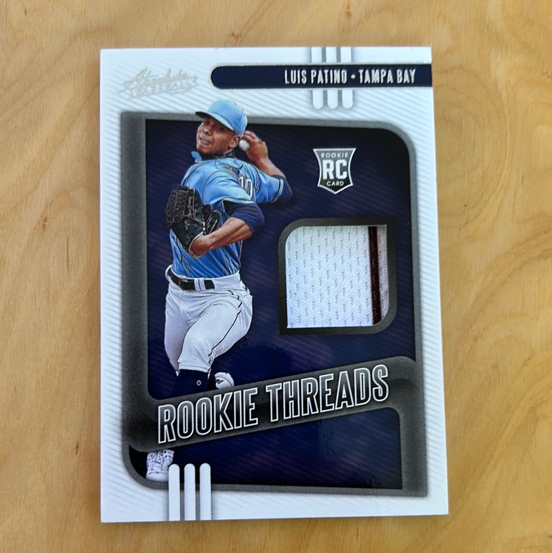 Panini Absolute Rookie Threads Relic Patch Luis Patino #RT-LP