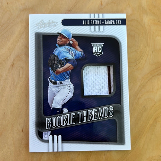 Panini Absolute Rookie Threads Relic Patch Luis Patino #RT-LP