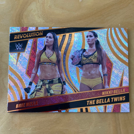 Panini Revolution WWE W Legends The Bella Twins Brie Bella and Nikki Bella #145