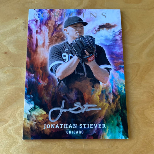 Panini Origins Auto Jonathan Stiever #OS-JS