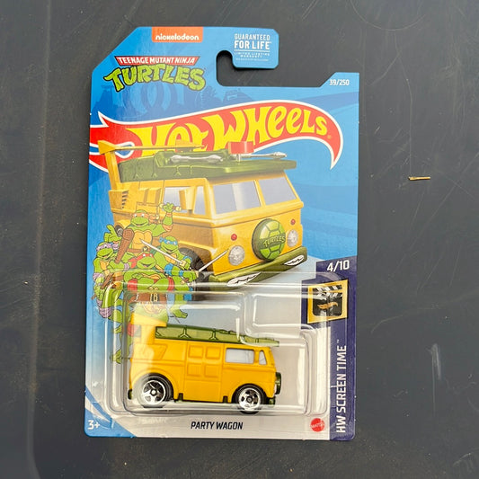 HotWheels Teenage Mutant Ninja Turtles HW Screen Time Party Wagon