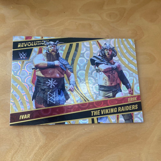 Panini Revolution WWE The Viking Raiders Ivar and Erik #136