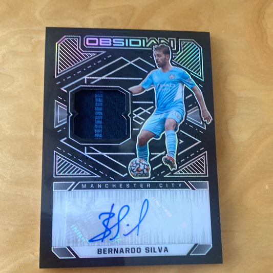 Panini Obsidian Jersey Patch Auto Bernardo Silva #JA-BSI 23/128