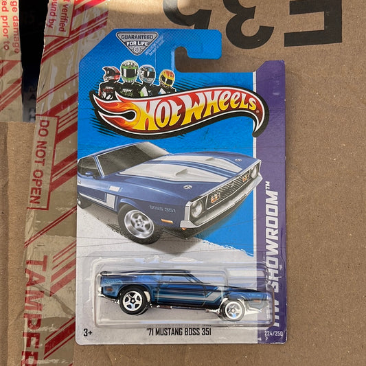 HotWheels HW ShowRoom €˜71 Mustang Boss 351