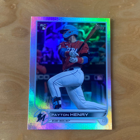 Topps RC Payton Henry #611