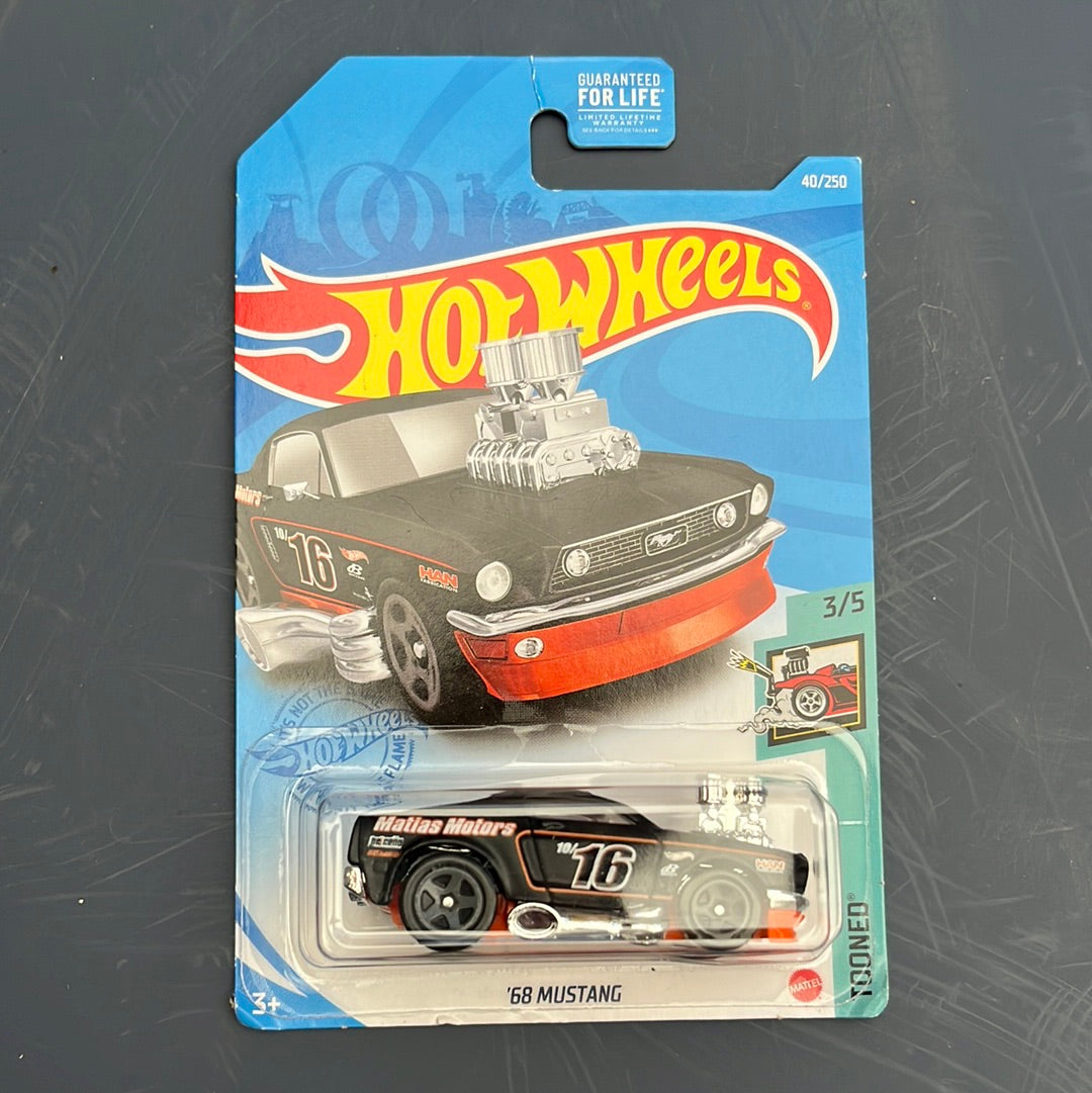 HotWheels Tooned 3/5 €˜68 Mustang