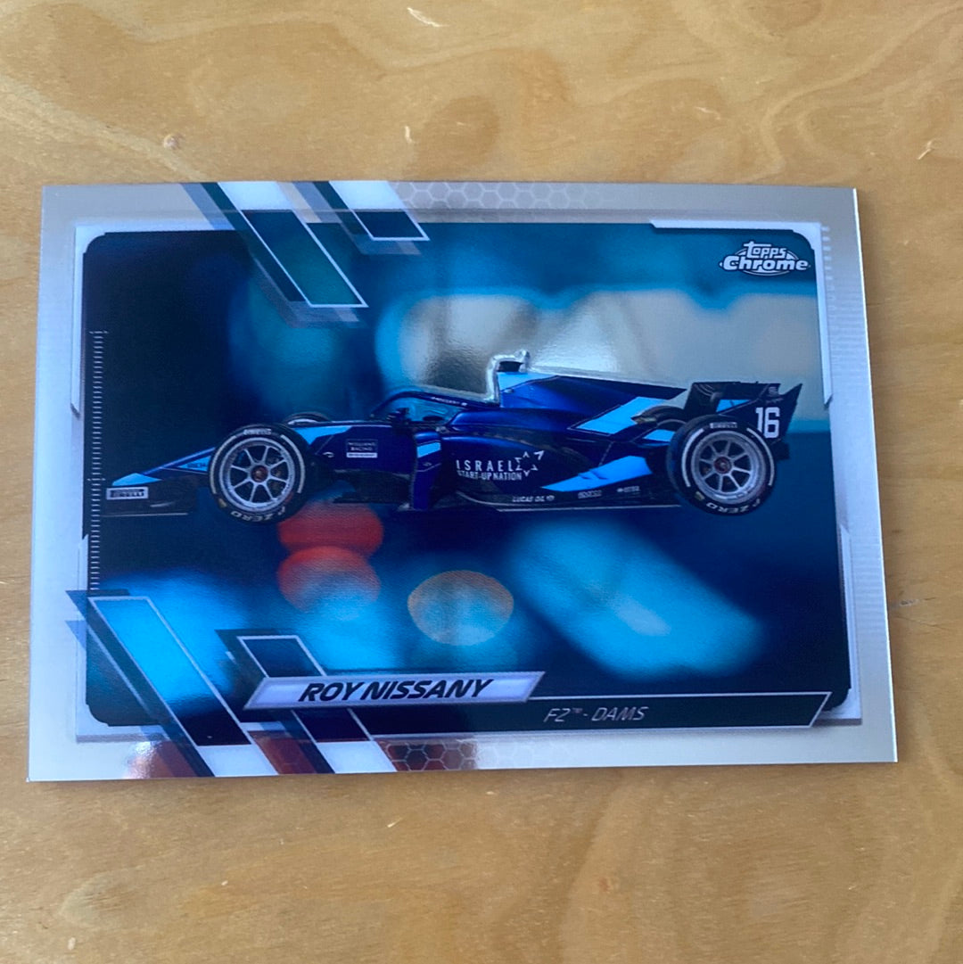 Topps Chrome Roy Nissany Dallara F2 2018-MecaChrome #130