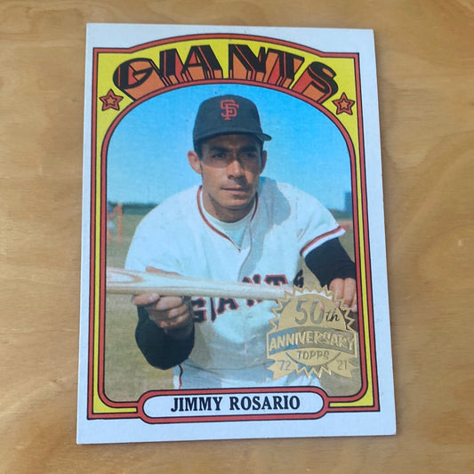 Topps 50th Anniversary Buy Back Jimmy Rosario #366