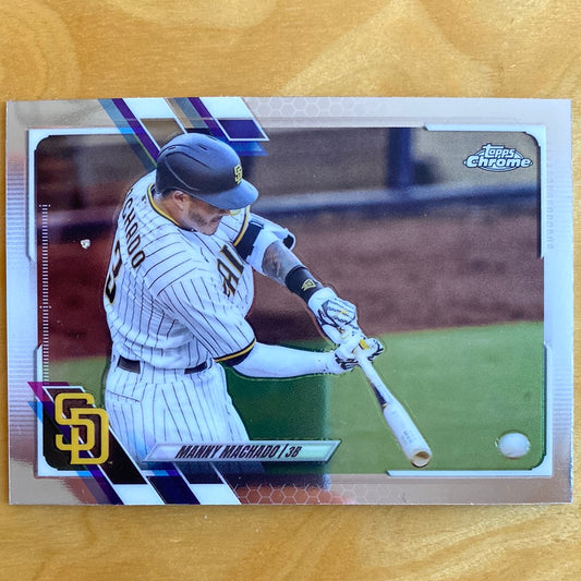 Topps Chrome Silver Manny Machado / 3B #148
