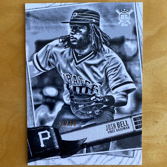 Topps BL Refractor Josh Bell / 1B 14/50 #5