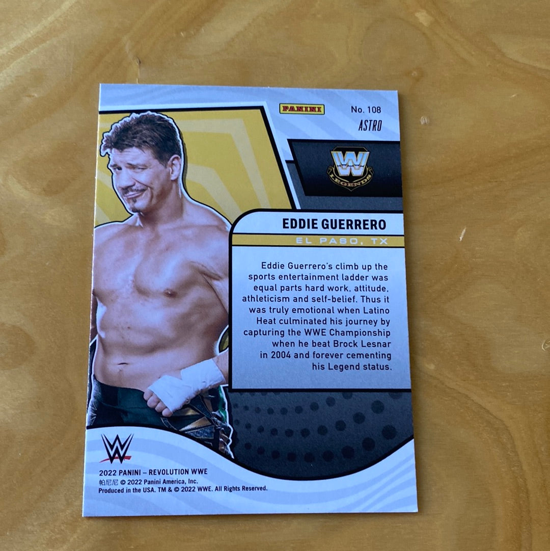 Panini Revolution WWE W Legends Astro Eddie Guerrero #108