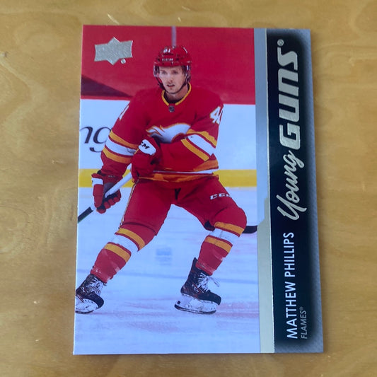 Upper Deck Young Guns Matthew Phillips #482