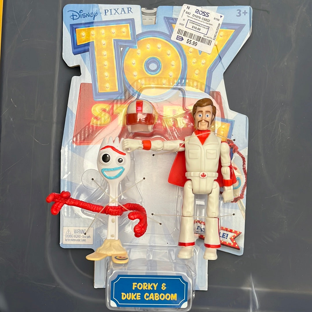 Toy Story 4 Forky & Duke Caboom Figures