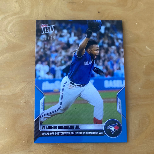 Topps Now Vladimir Guerrero Jr. #426 11/49