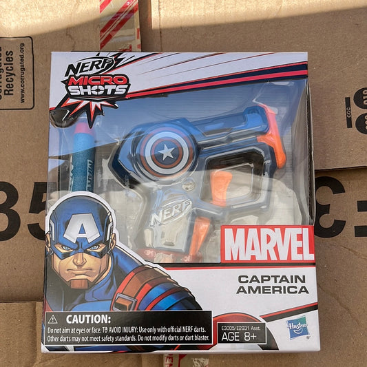 Nerf Micro Shots Marvel Captain America