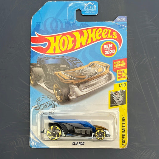 HotWheels Experimotors Special Feature 1/10 Clip Rod