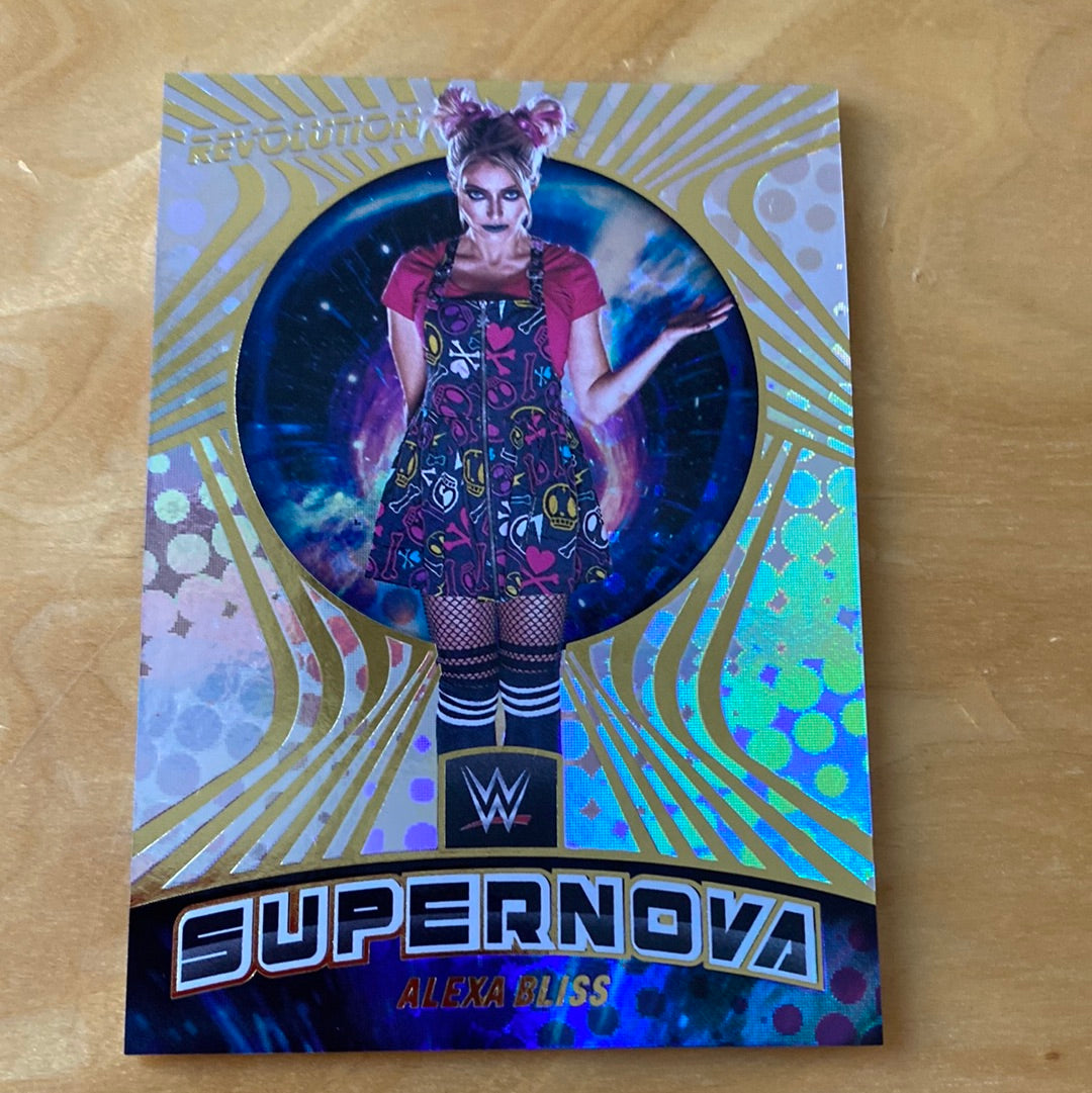 Panini Revolution WWE Raw Supernova Alexa Bliss #7