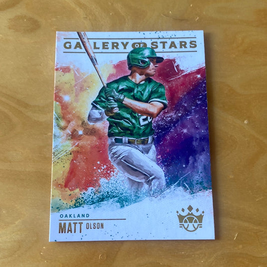 Panini Gallery of Stars Matt Olson #GS-4